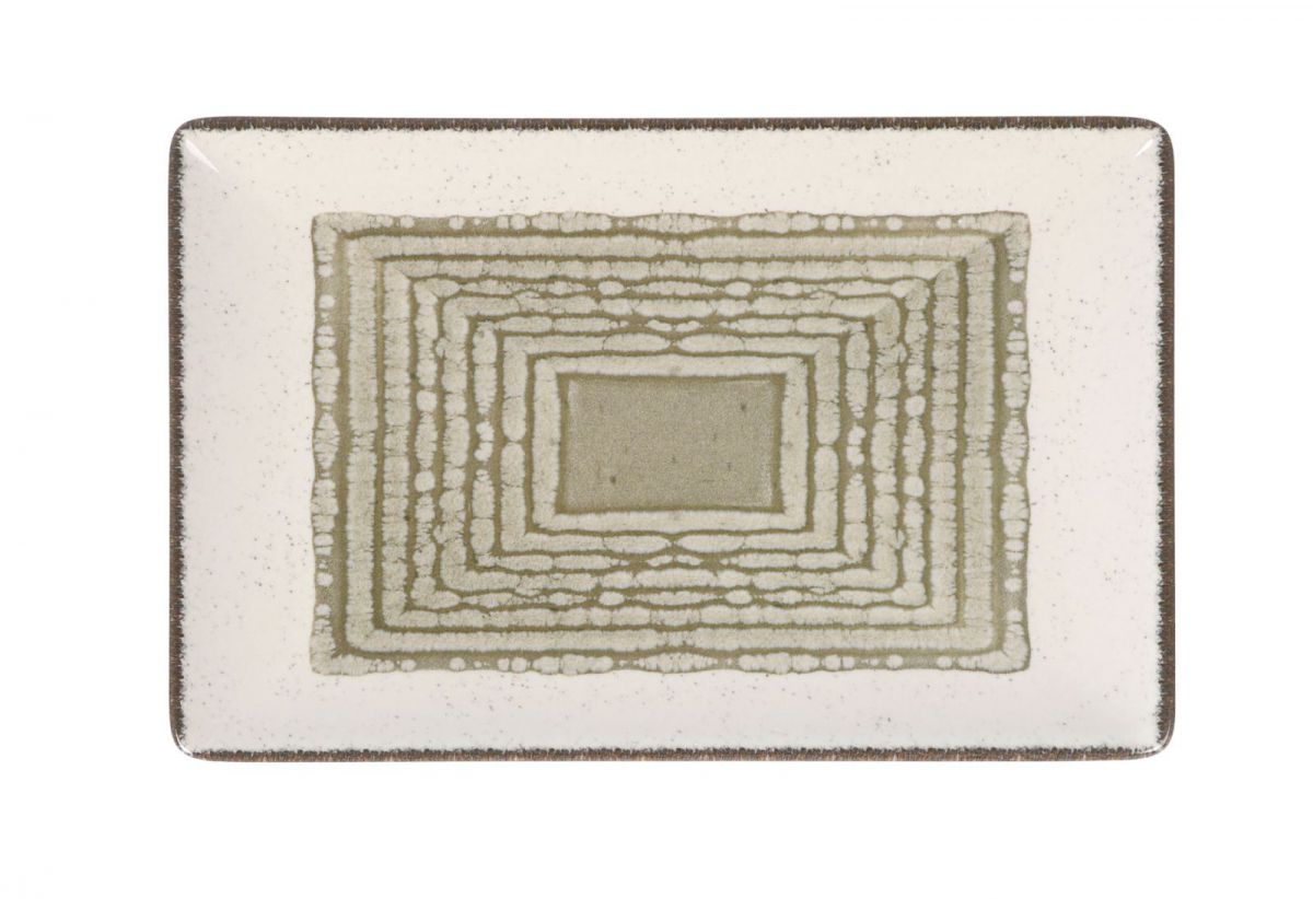 Occhio rectangular 20x13cm dessert side plates