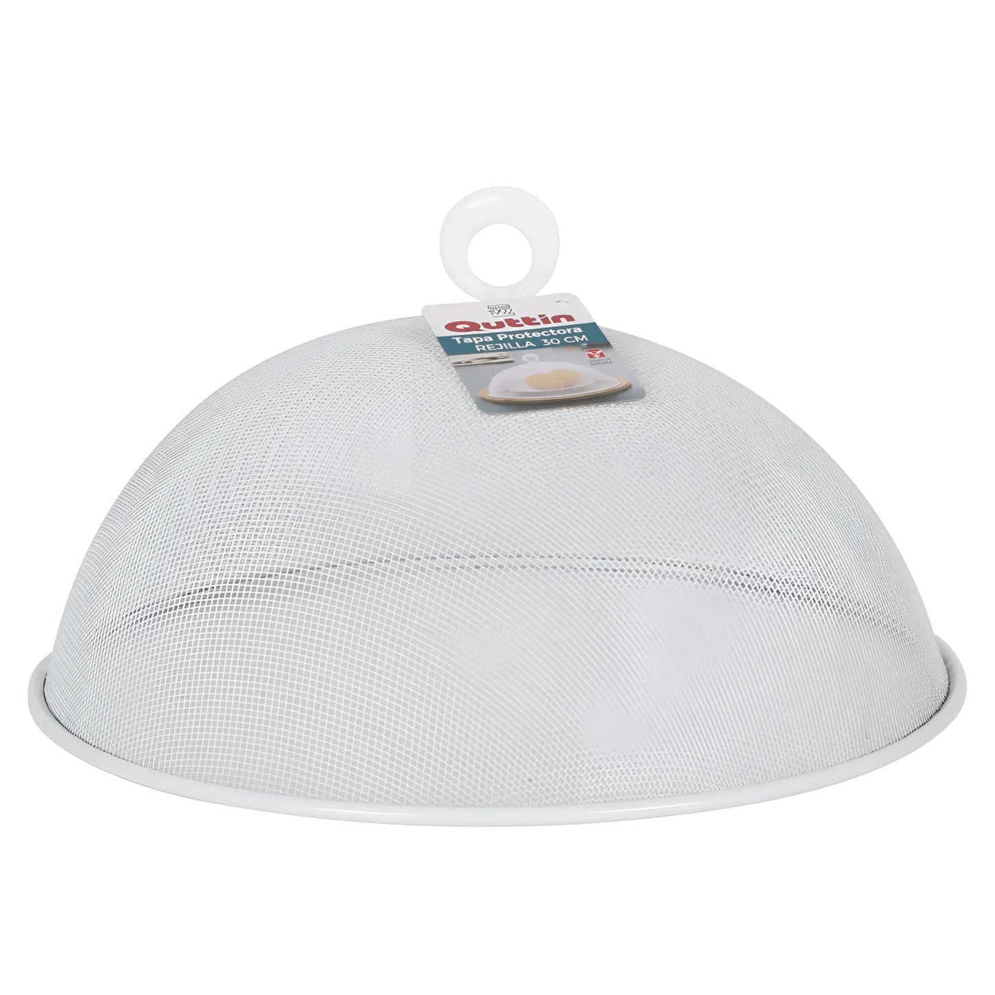 30cm Metal Mesh Food Cover Round Iron Metal Food Cover Protection Mesh Picnic Quttin