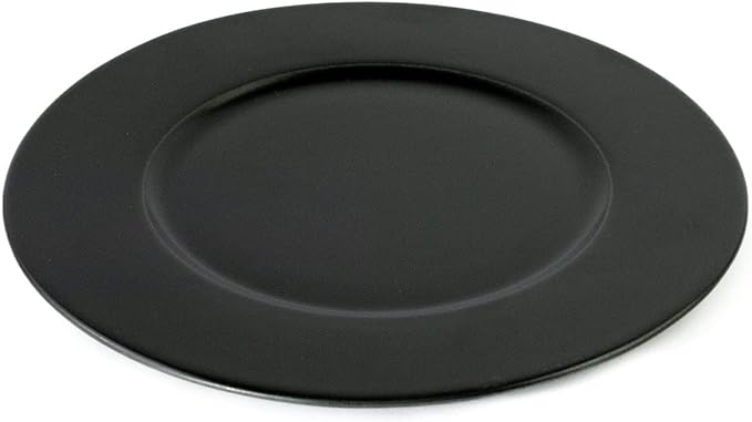 BONNA Notte NEAT black premium porcelain dinner plate 28cm