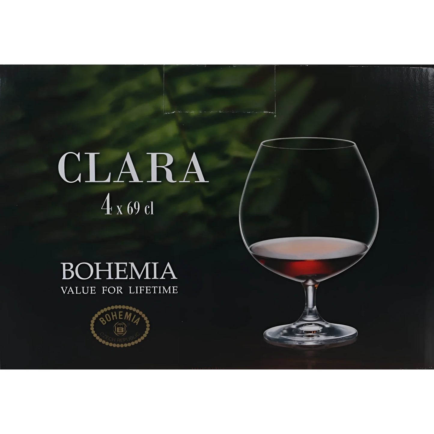 690ml Bohemia Crystal glasses brandy cocktail Gin Fishbowl CLARA