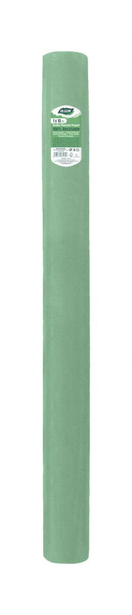 Algon Tablecloth Disposable Green Roll 1m x 10m