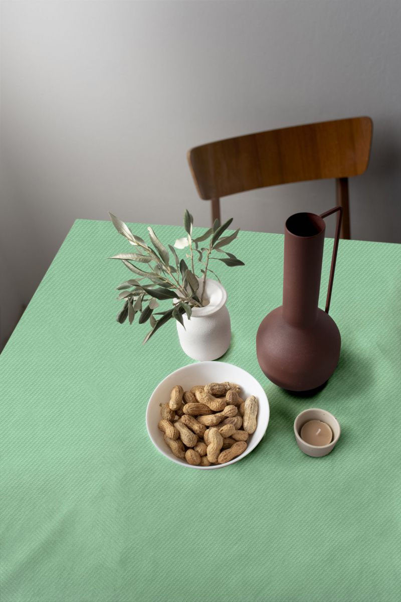 Algon Tablecloth Disposable Green Roll 1m x 10m