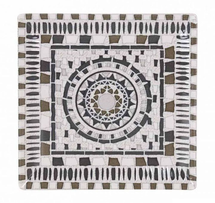 Barroc square 24x24cm Dinner plate Stoneware