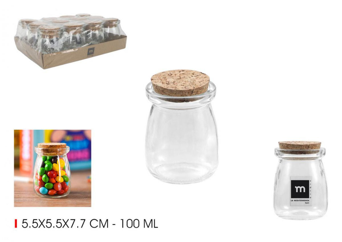Kitchen Jars Borosilicate glass 100ml