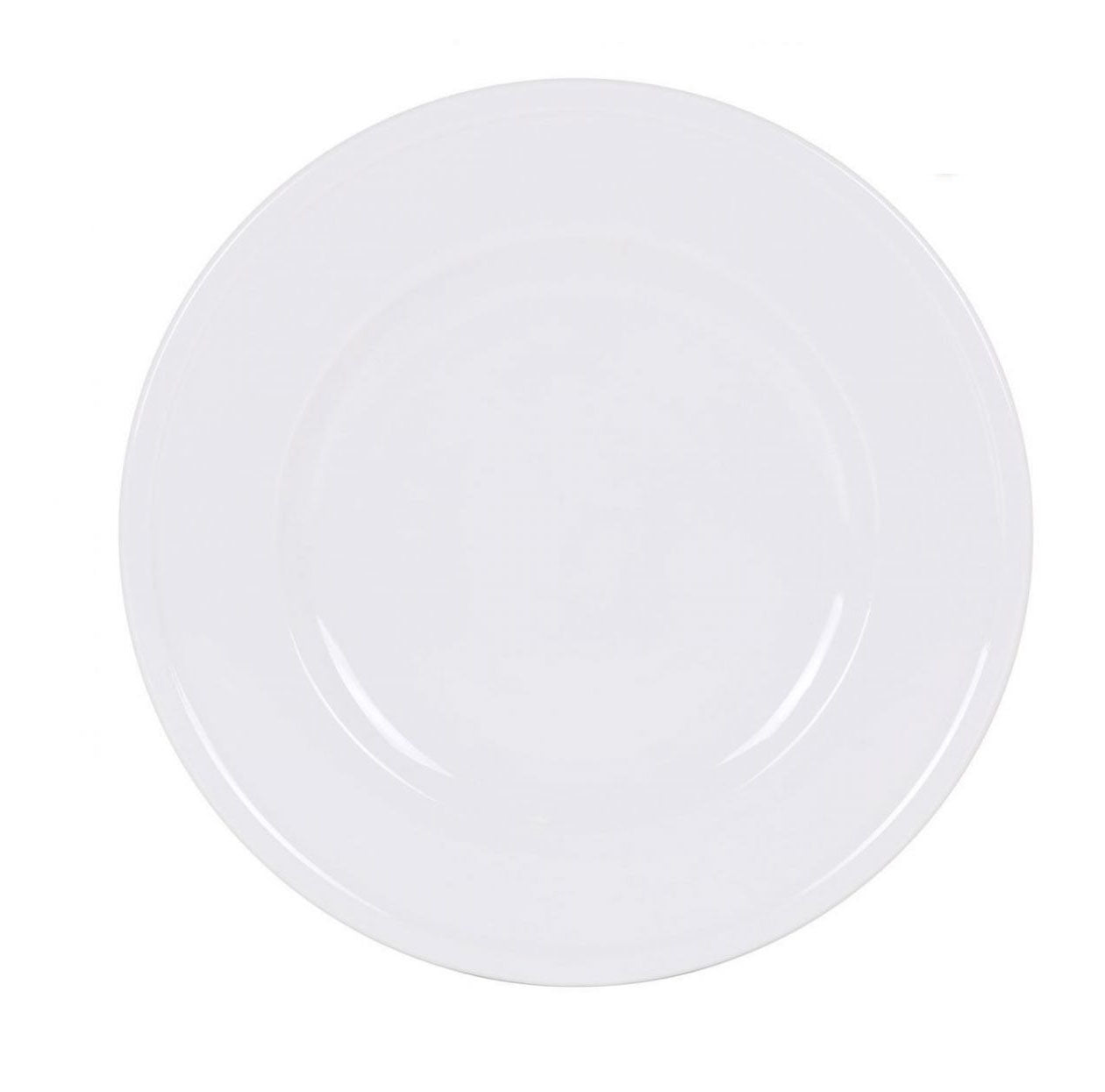 Olympia white porcelain Dinner plate 31cm