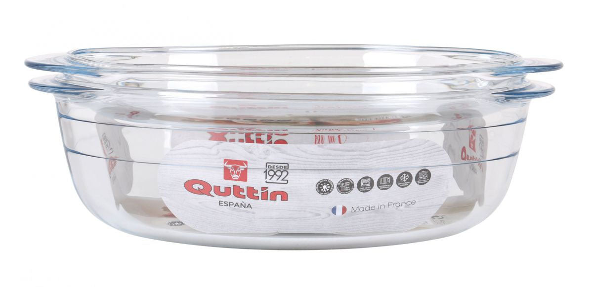 Oven dish casserole with lid 4L Quttin
