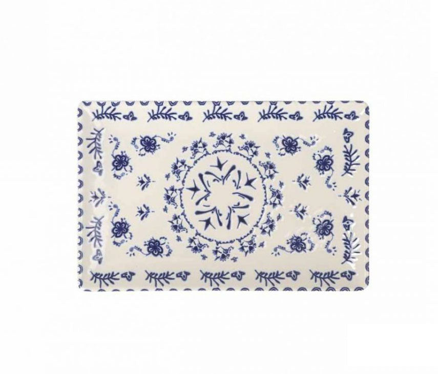 Blur rectangular 20x13cm dessert plates