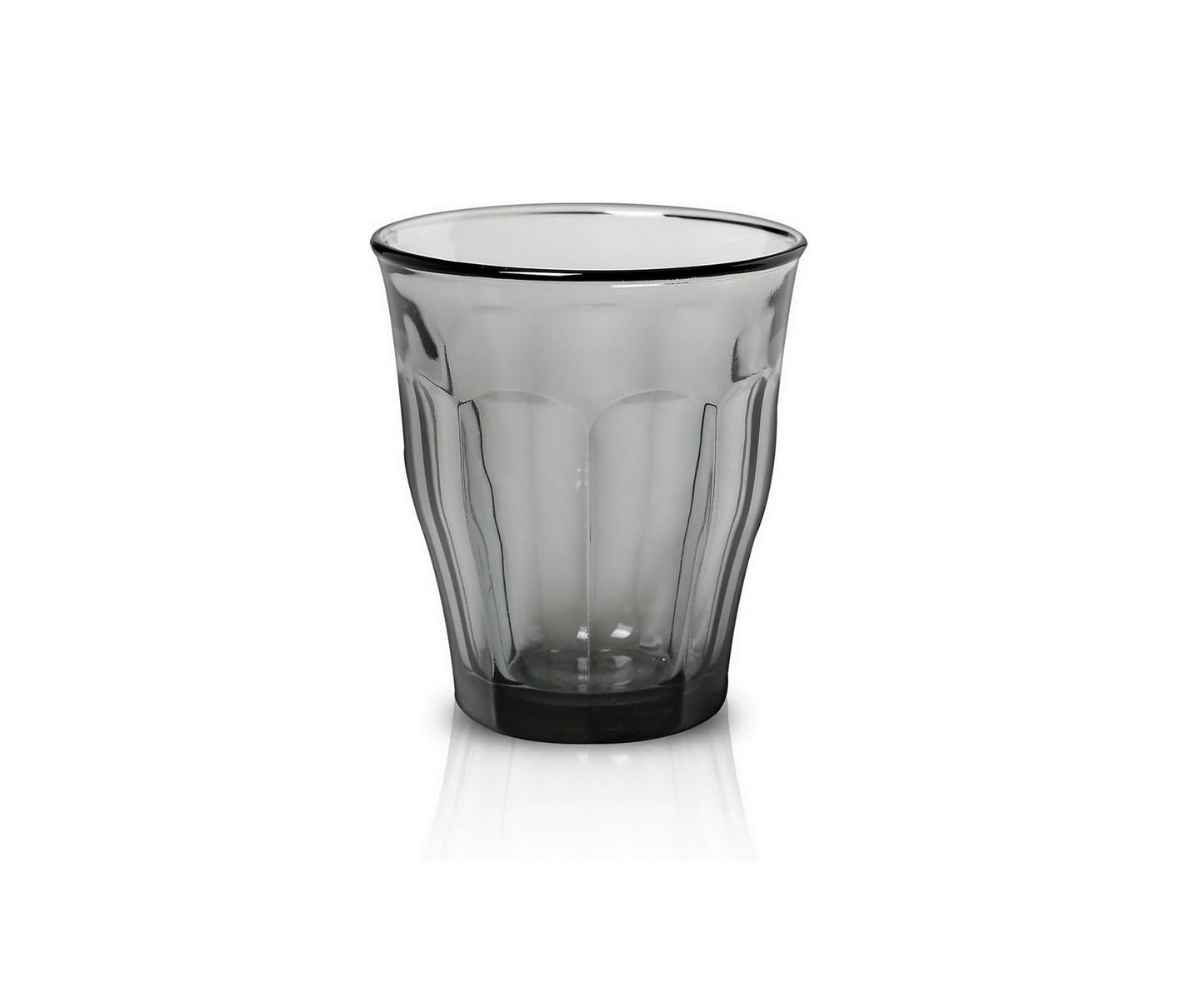 Duralex Picardie drinking glasses Grey Smoke 310ml
