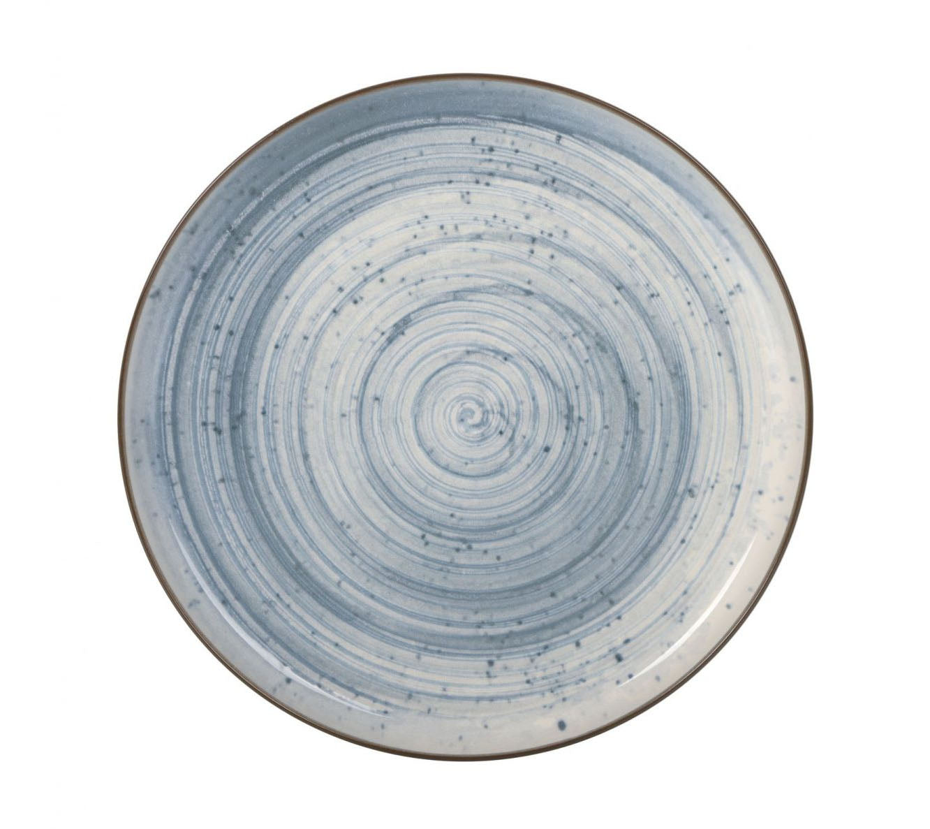 Nordic Swirl 32cm Dinner plate Under plate presentation plate dinner plate Stoneware