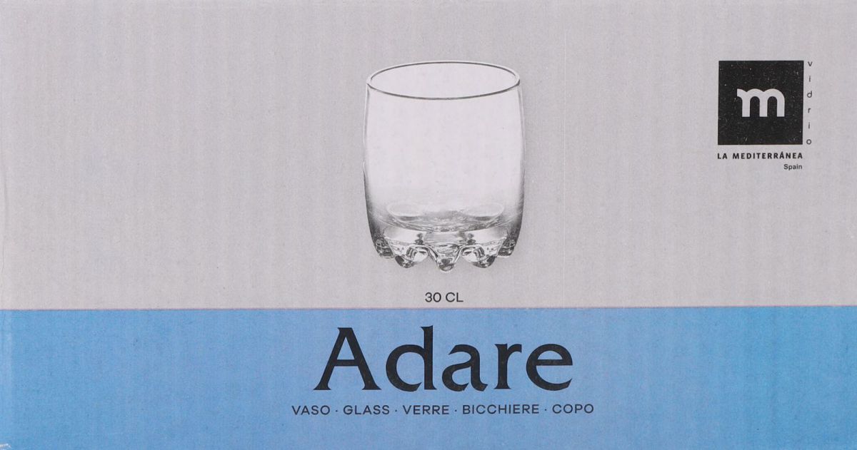 Adare 300ml whisky glass tumbler with textured base for elegant drinking experience
