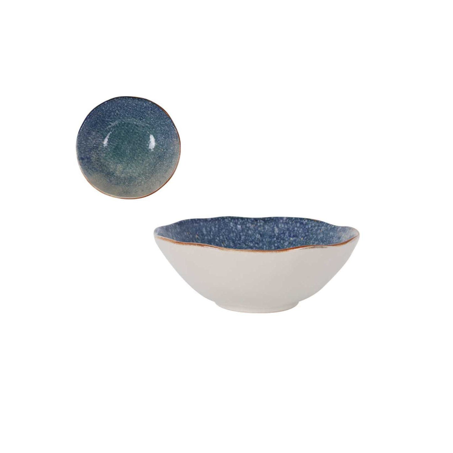 Albal 16cm bowl stoneware irregular shape