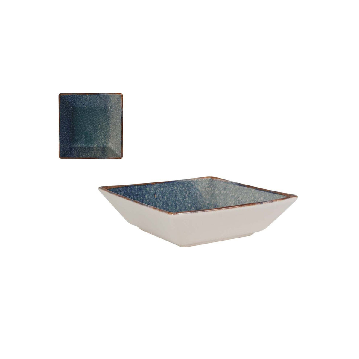 Albal square bowl 18x18cm Stoneware tapas dish starters desserts