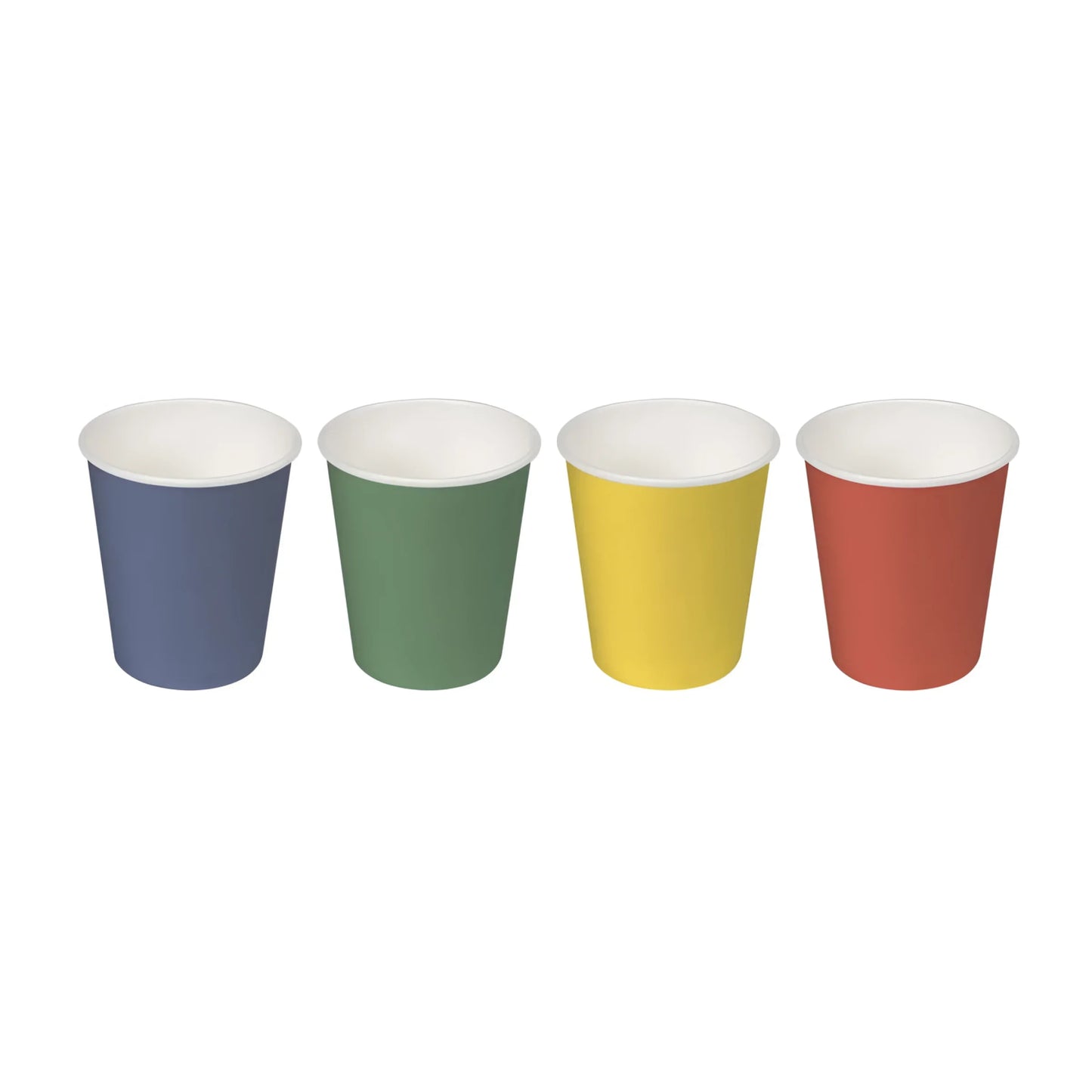 Algon 50ml disposable shot glasses party glasses Assorted colours Pack 80