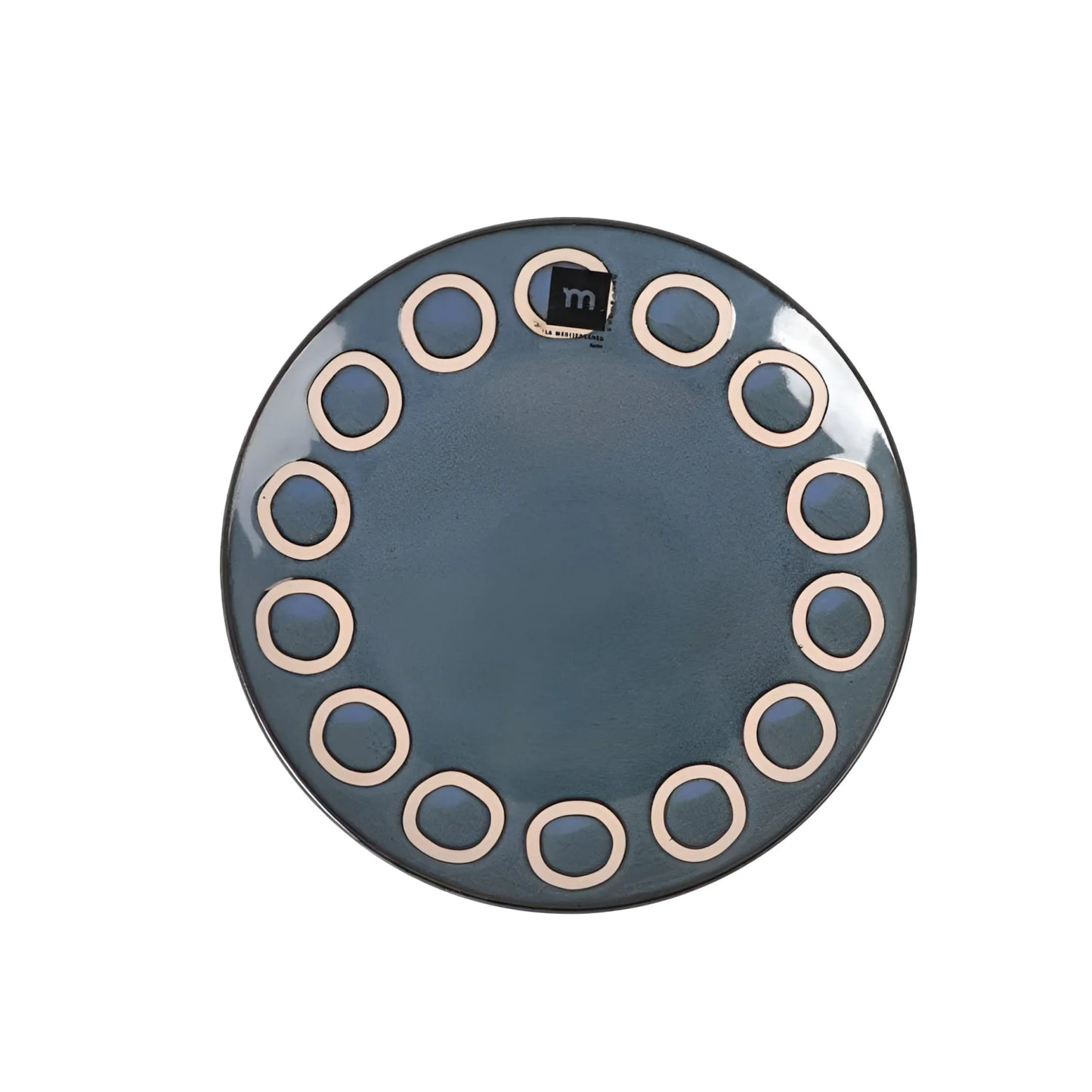 Almudena Blue 21cm dessert plate Stoneware