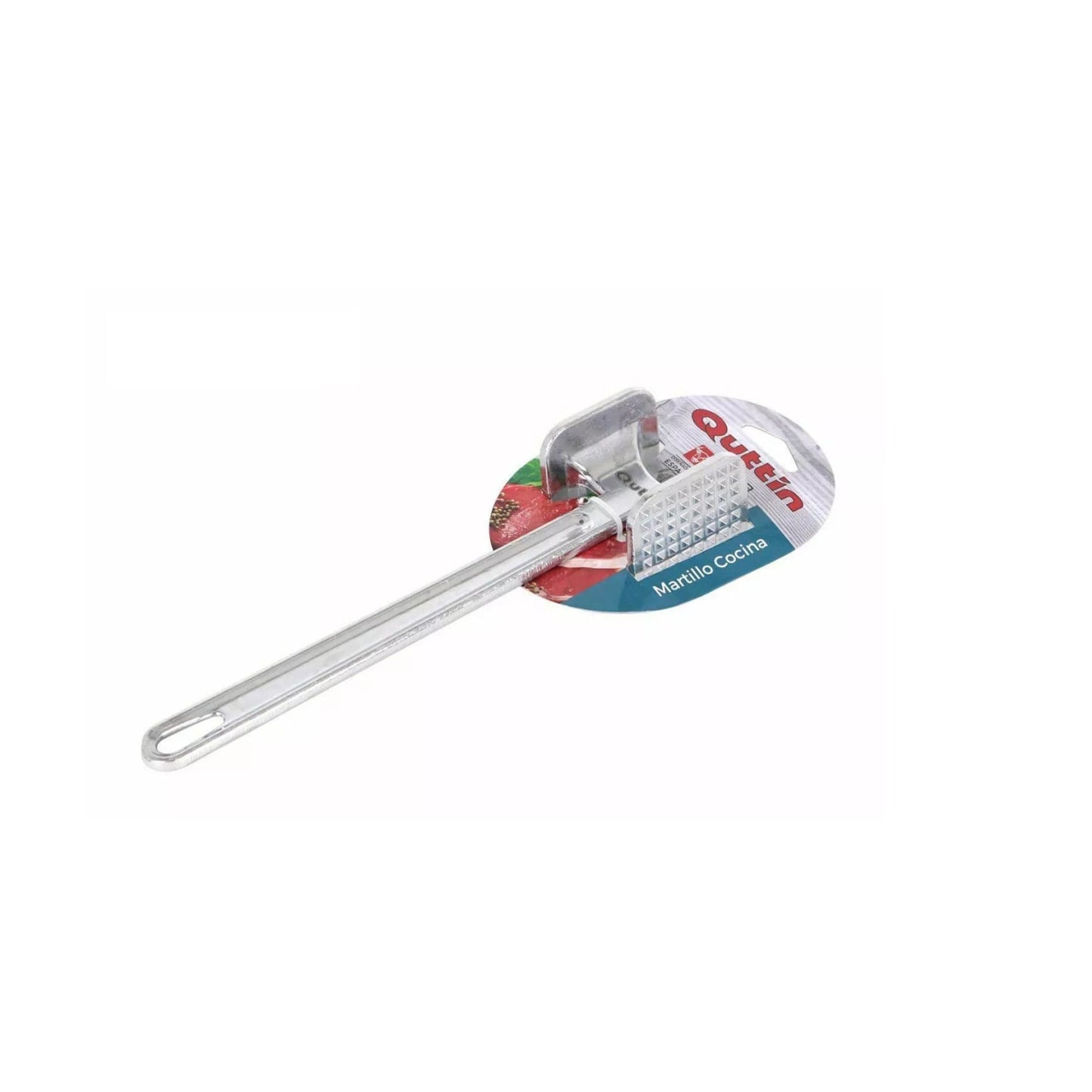 Silver meat tenderizer hammer from Aluminium Hammer metal food kitchen tools Quttin