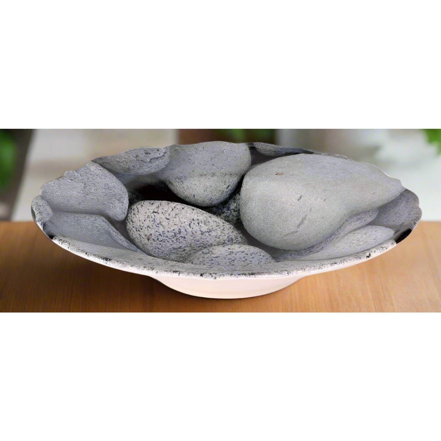 Apolo Irregular shape stones Porcelain 28cm Risotto pasta bowls Assorted designs
