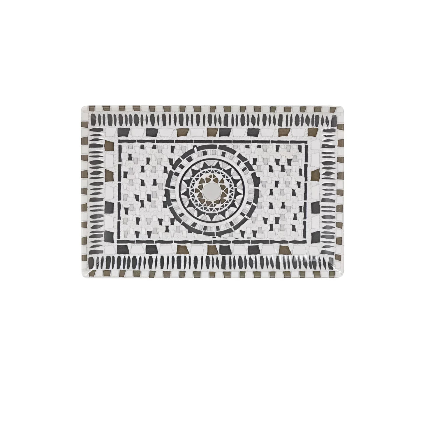 Barroc rectangular dinner plate 30x20cm