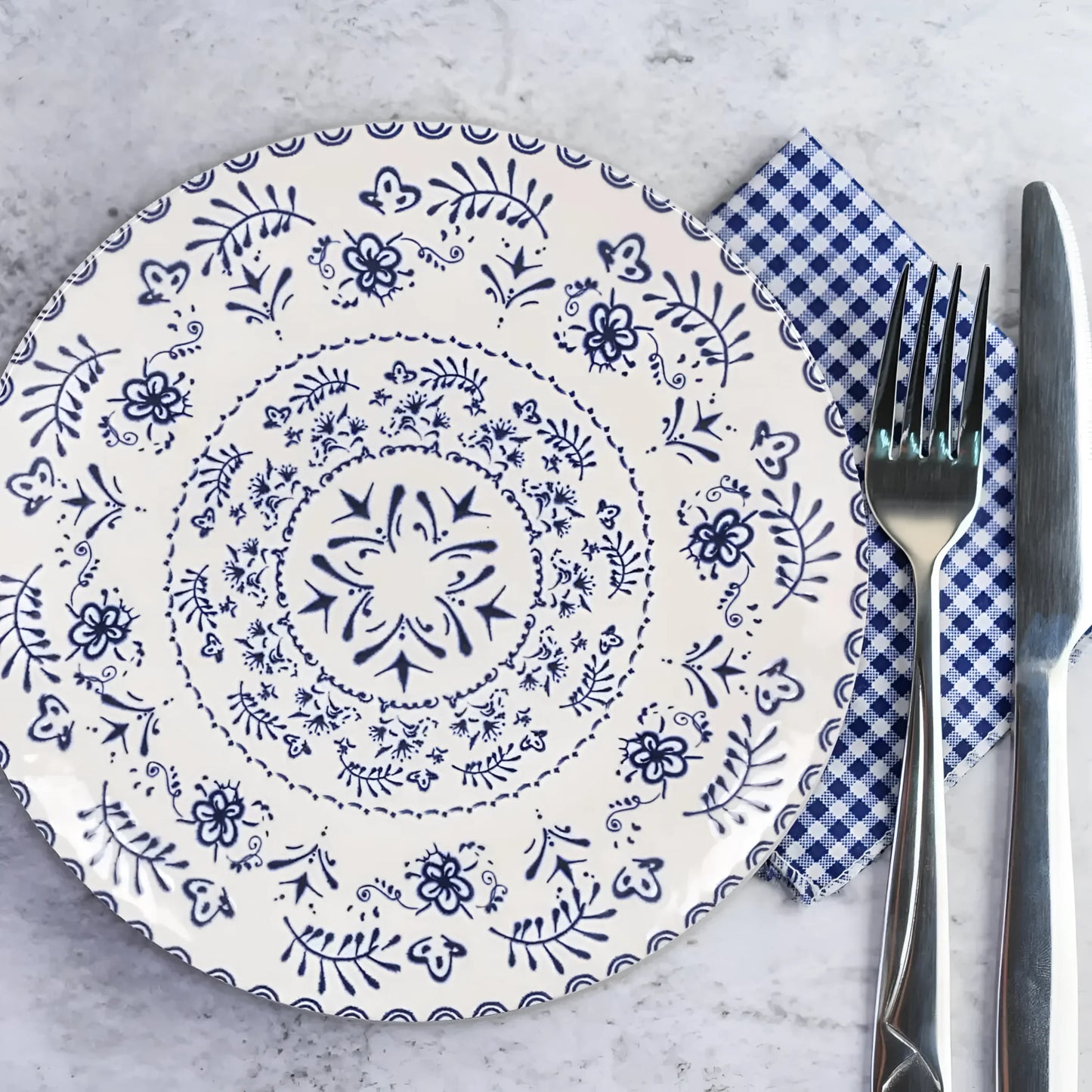 Blur 12 piece dinner set dinner service dinner plates + bowls + dessert