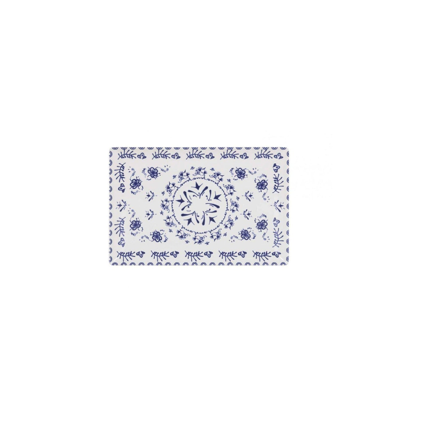 Blur rectangular 30x20cm dinner plates