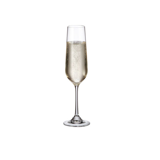 Bohemia Crystal champagne flutes prosecco glasses 200ml SIRA