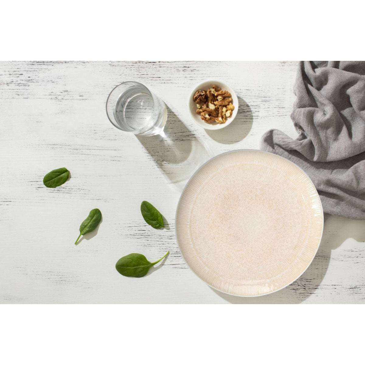 Calobra Cream 21.3cm Dessert plates Porcelain