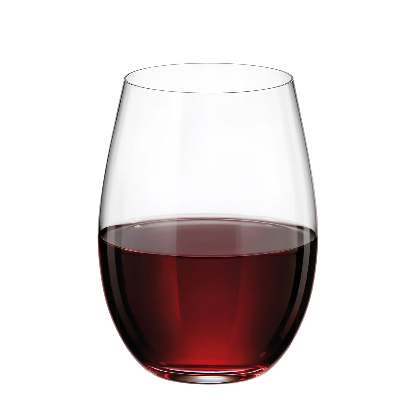 Clara Stemless wine glasses Bohemia Crystal tumblers 560ml drinking glasses