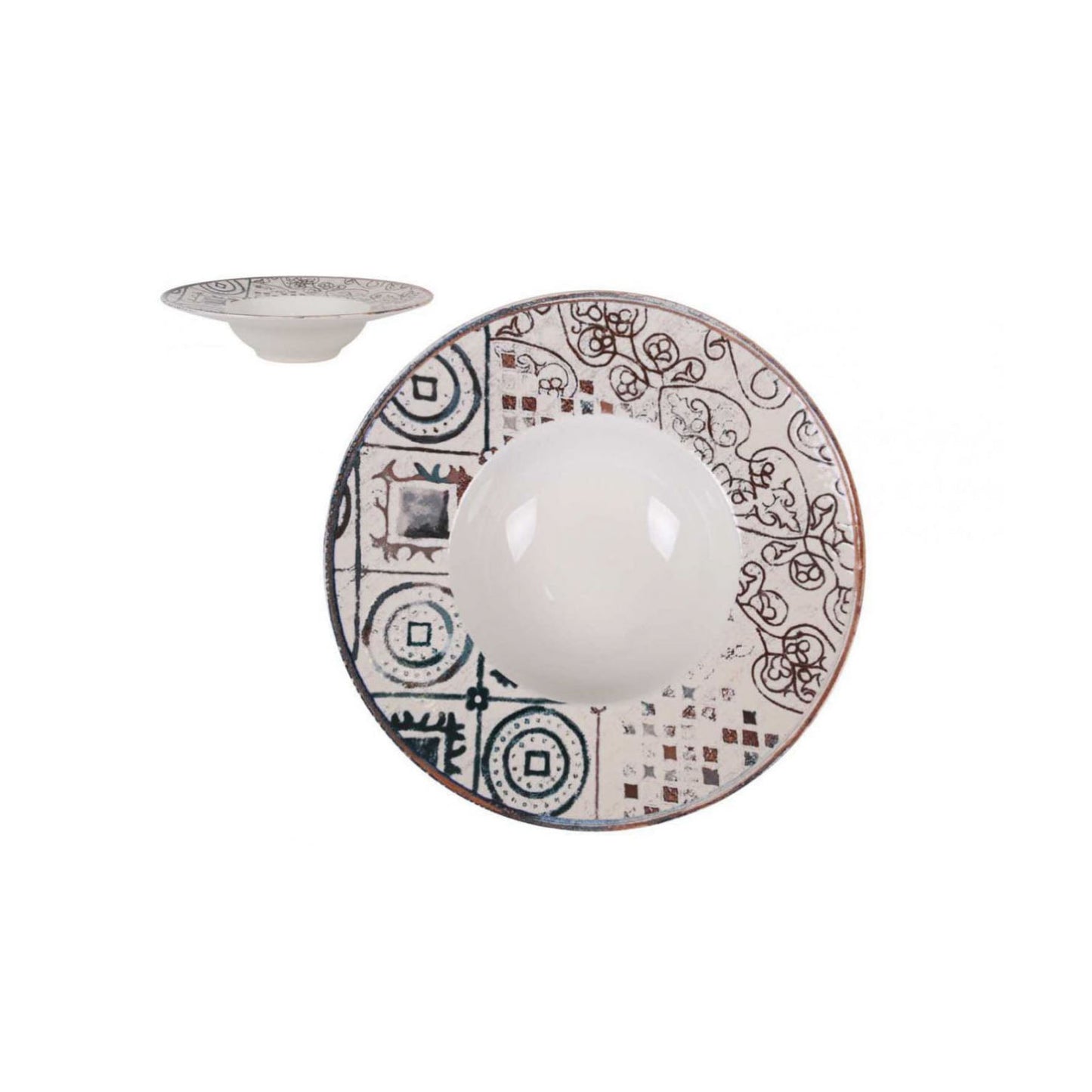 Creta 28cm Risotto pasta bowls