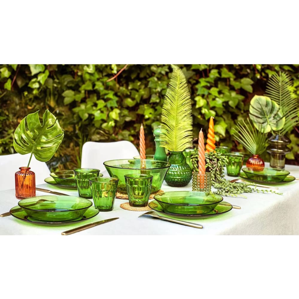 Duralex Jungle Green 970ML / 17cm bowl stackable - Pack of 4-