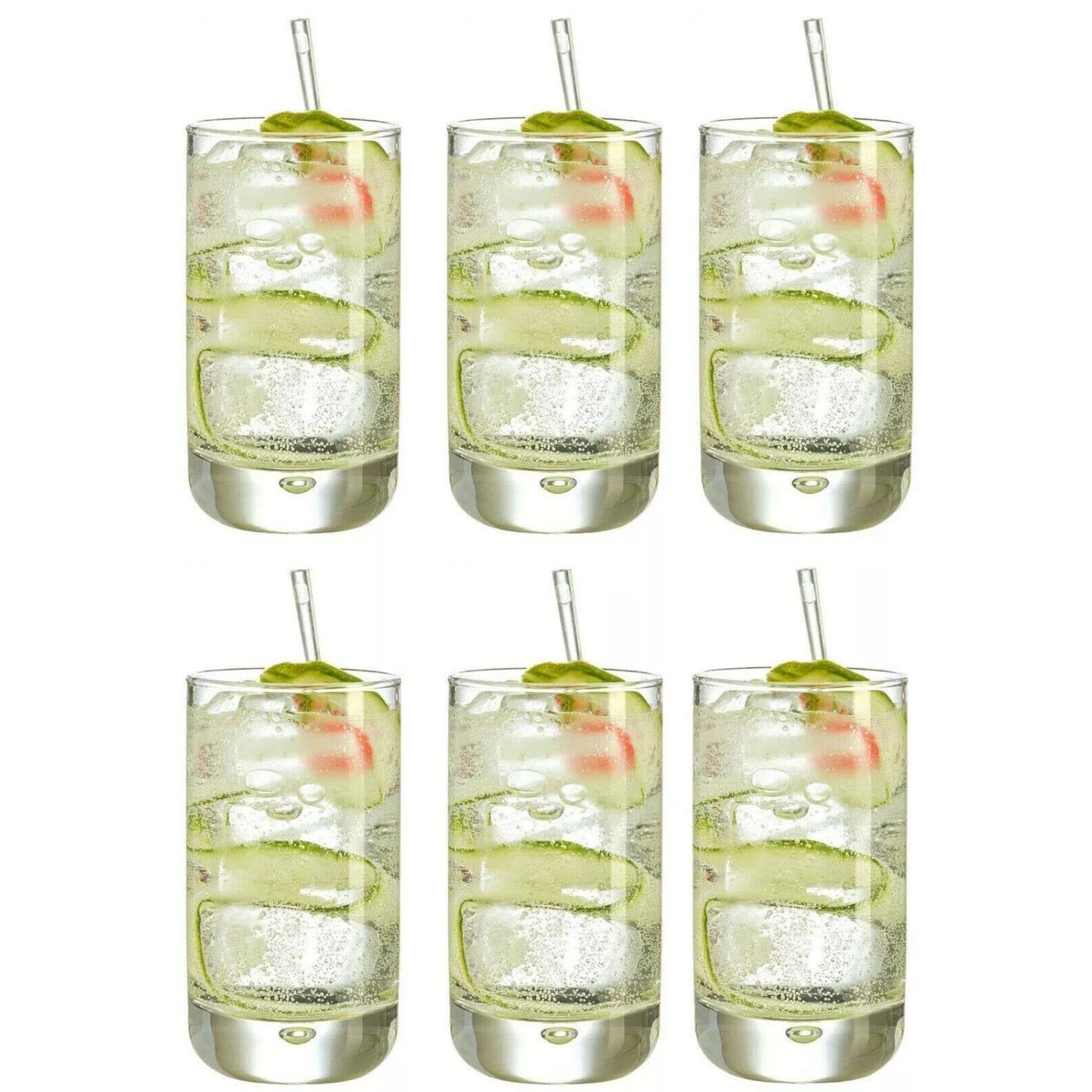 DUROBOR Convention Cocktail Glasses Highball tumblers cocktail 250ml Box of 6
