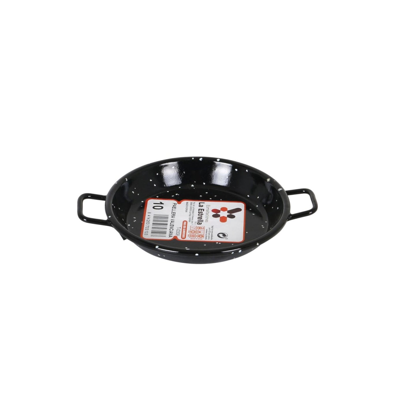 Estrella Spanish Mini paella pan 10cm tapas dish