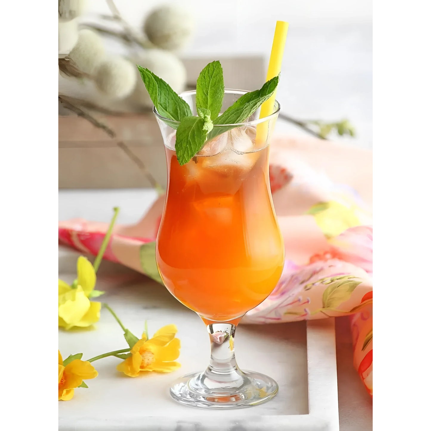 Fiesta Hurricane Pina Colada Cocktail Glass 460ml LAV