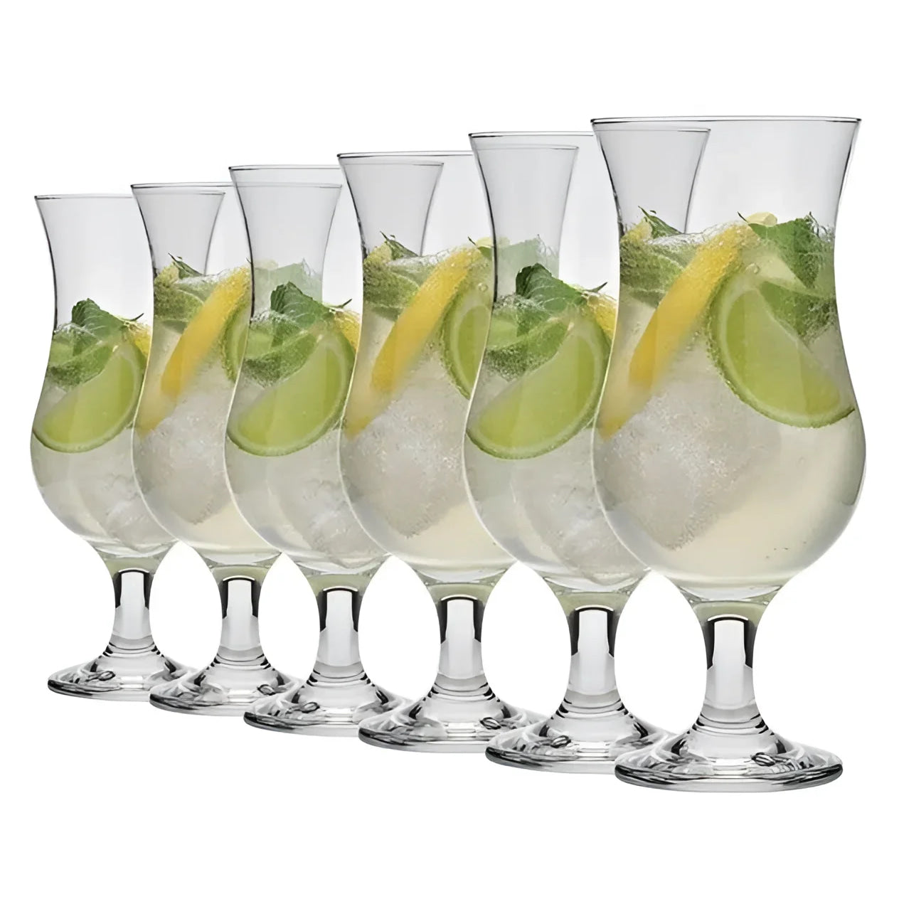 Fiesta Hurricane Pina Colada Cocktail Glass 460ml LAV