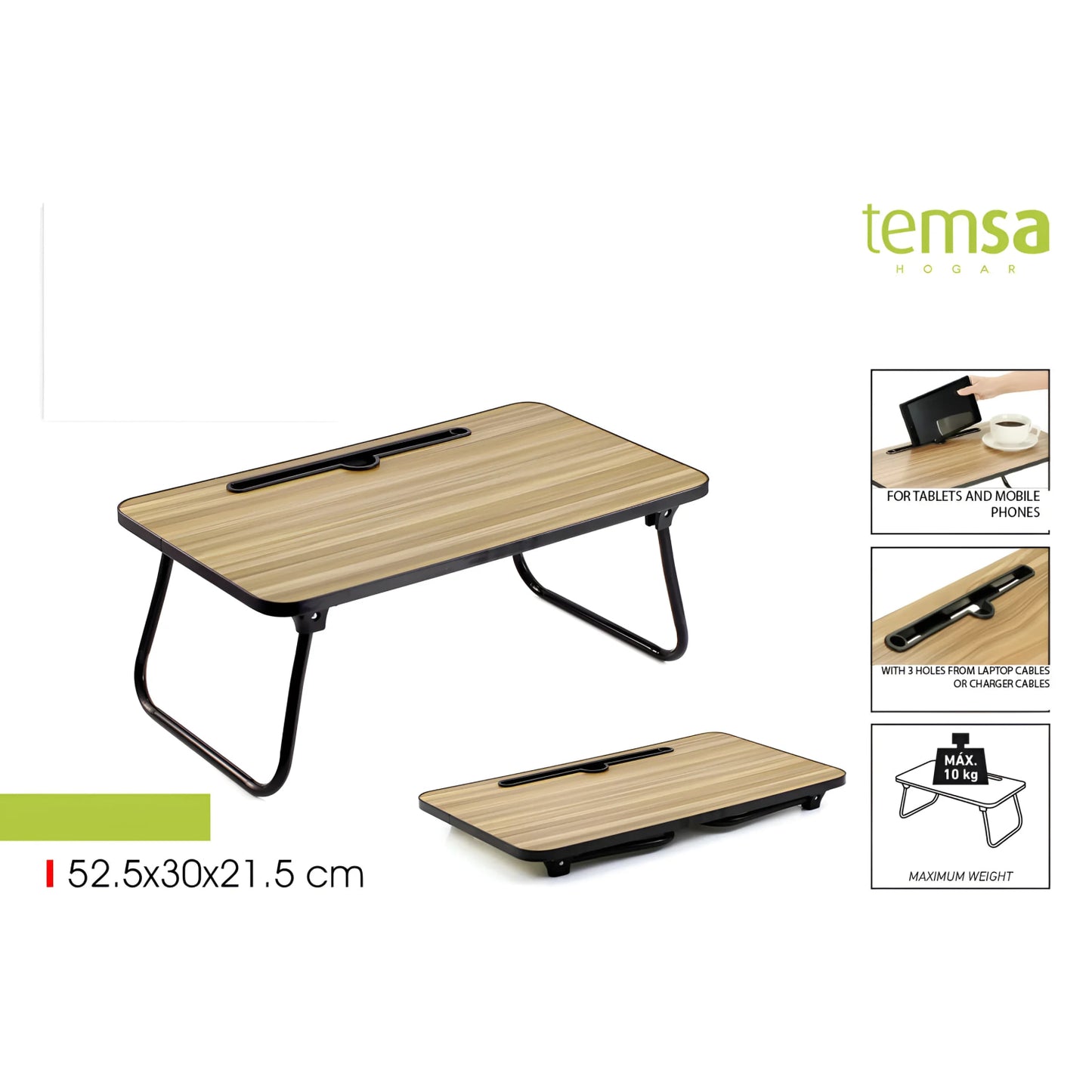 Folding Laptop Table Stand Bed Tray Sofa Lap Portable Computer Desk Breakfast ID-297091086932