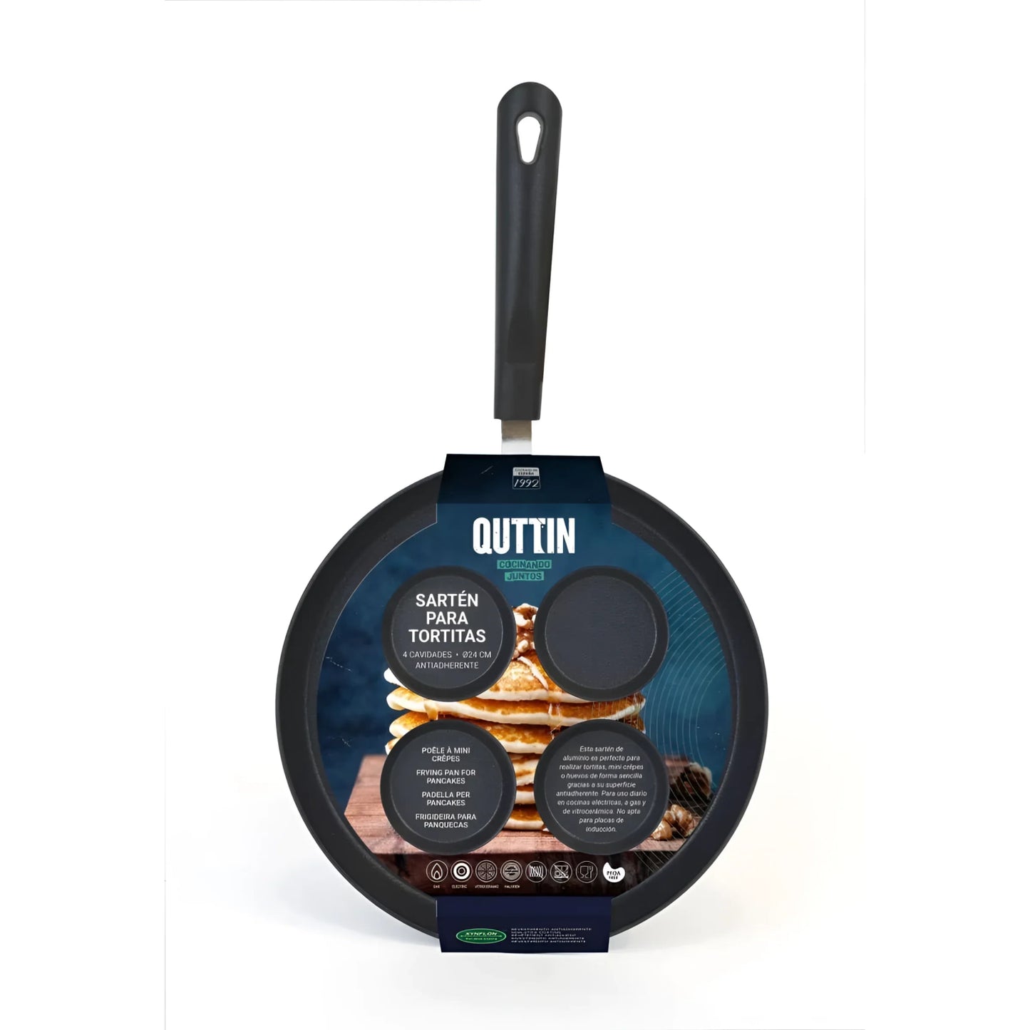 Friying pan for pancakes and eggs Quttin