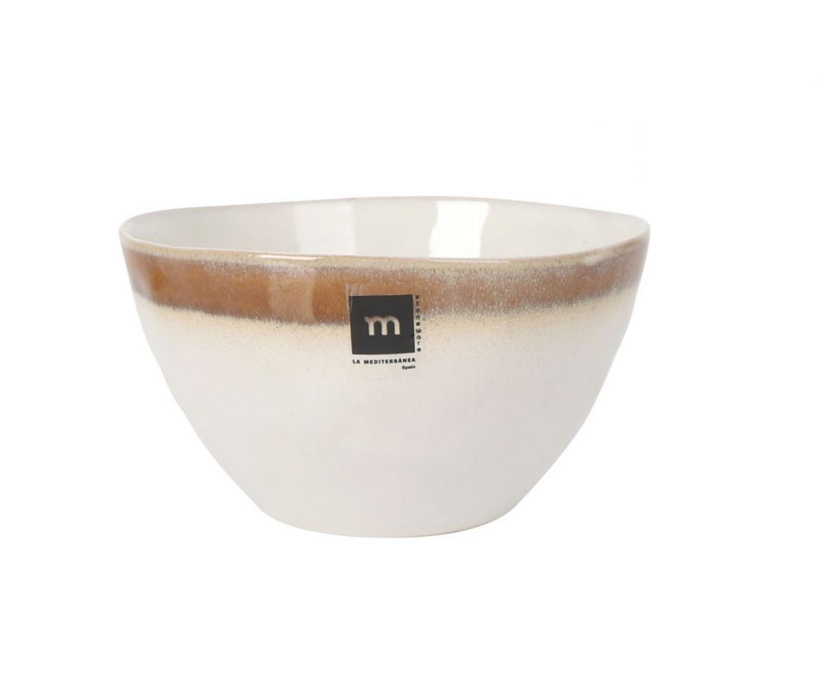 Fustam 15.5x8.4cm Bowl Irregular Shape Stoneware 860ml