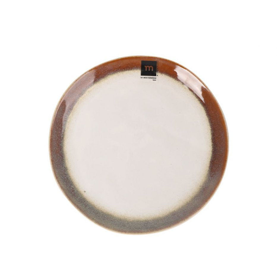 Fustam 20cm Dessert Plate Irregular shape Stoneware