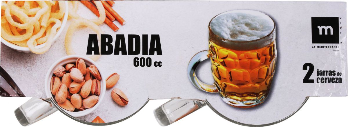 600ml Pint Beer Tankard Abadia