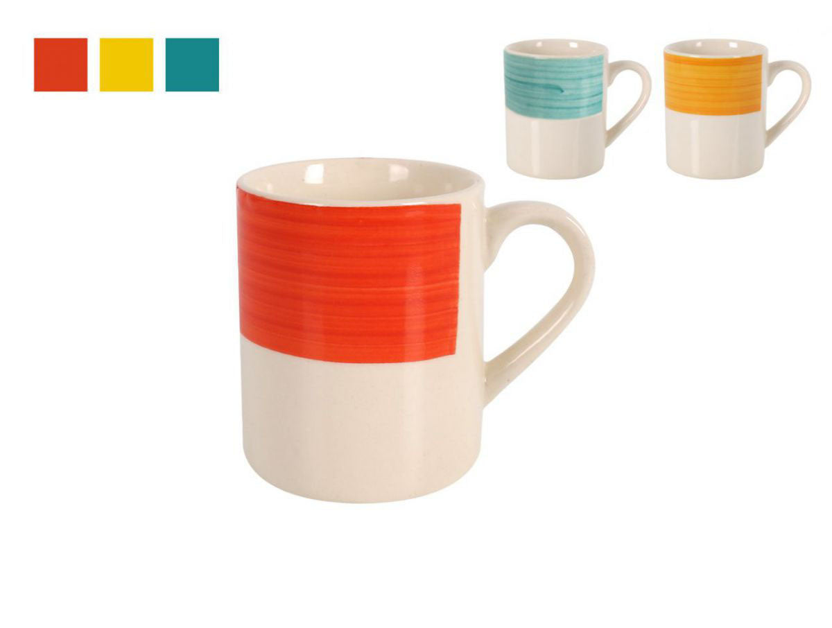 Jesse coffee mugs 330ml assorted colours