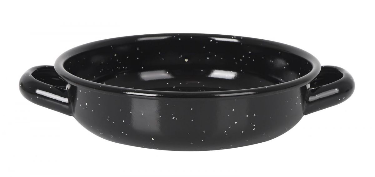 Estrella Spanish Mini paella pan deep 16cm / 0.6L tapas dish