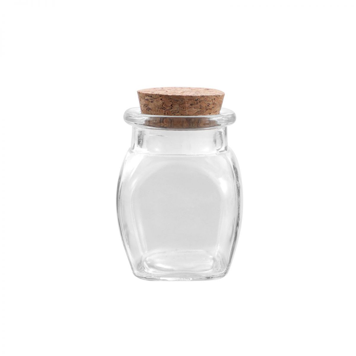 Kitchen Jar glass 60ml with cork