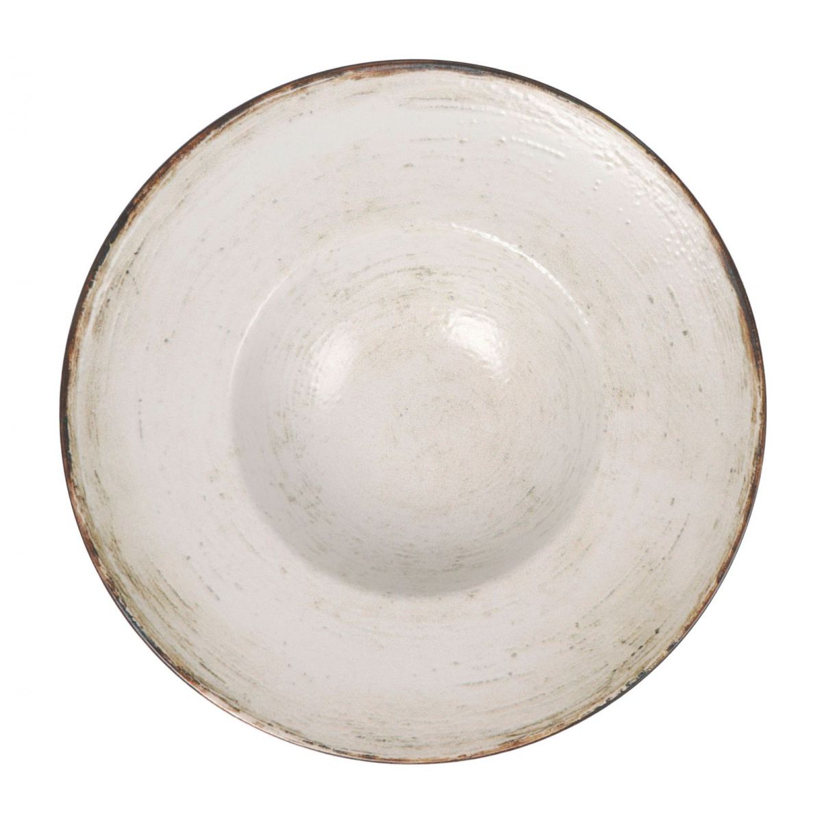 Menulis Risotto plate pasta bowl 28cm Stoneware