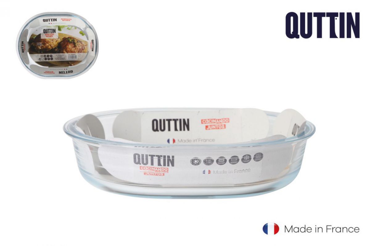 1.5L Oval Oven dish Quttin 23.7x18.8cm banking roasting