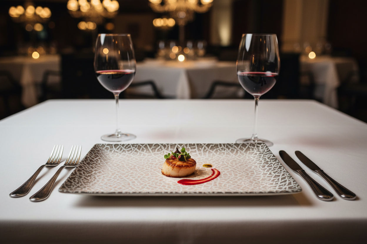 Milo rectangular 30x20cm dinner plate