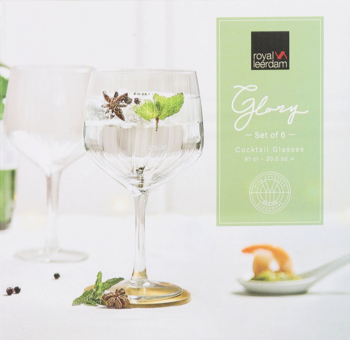 Glory Vintage Gin Tonic Cocktail Glasses 610ml Royal Leerdam