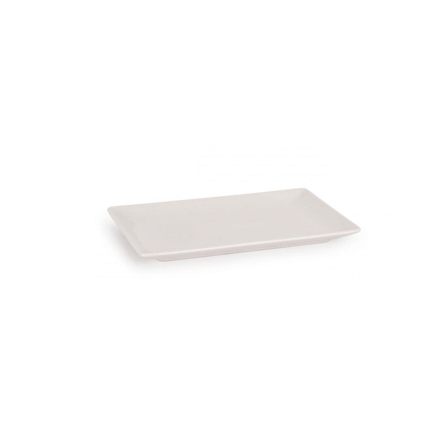 Ivory shine rectangular 13x20cm tapas dish