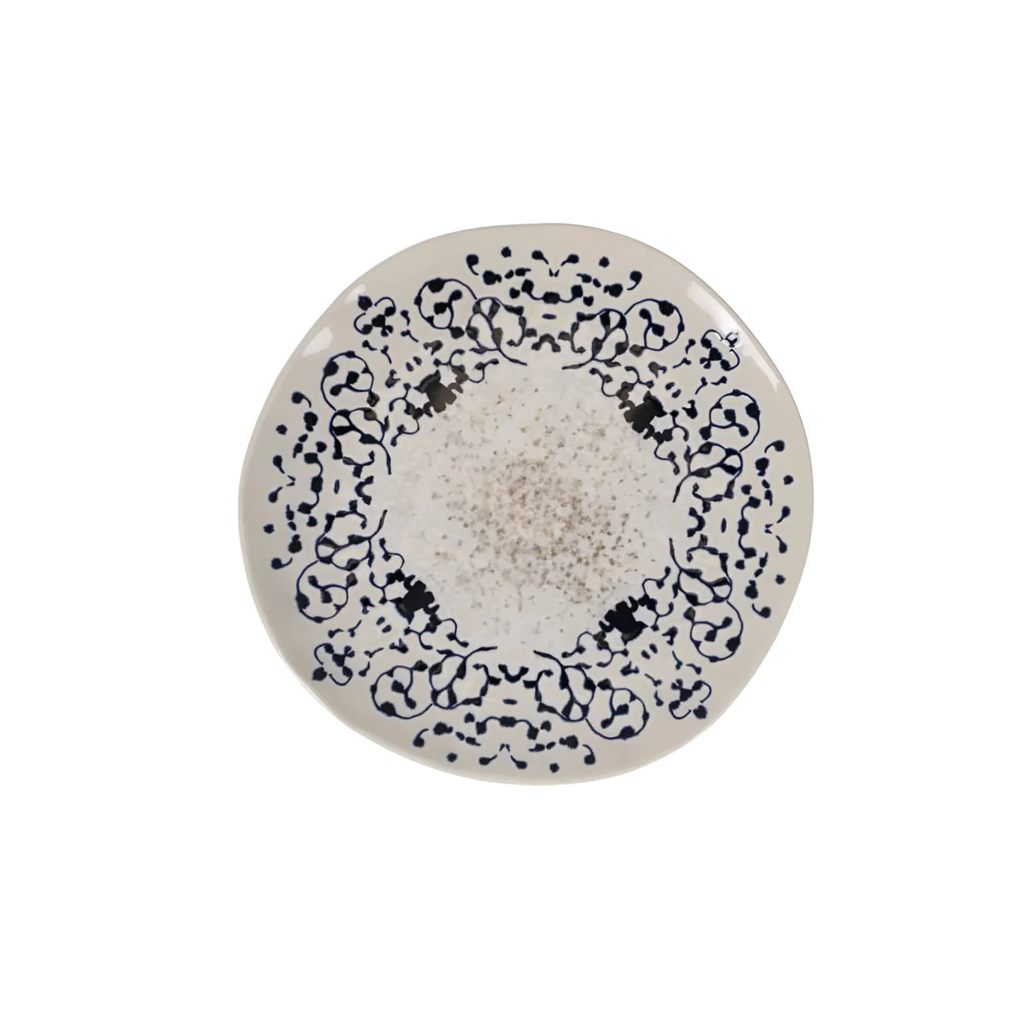 Jerica Iberica irregular shape 20cm dessert plate