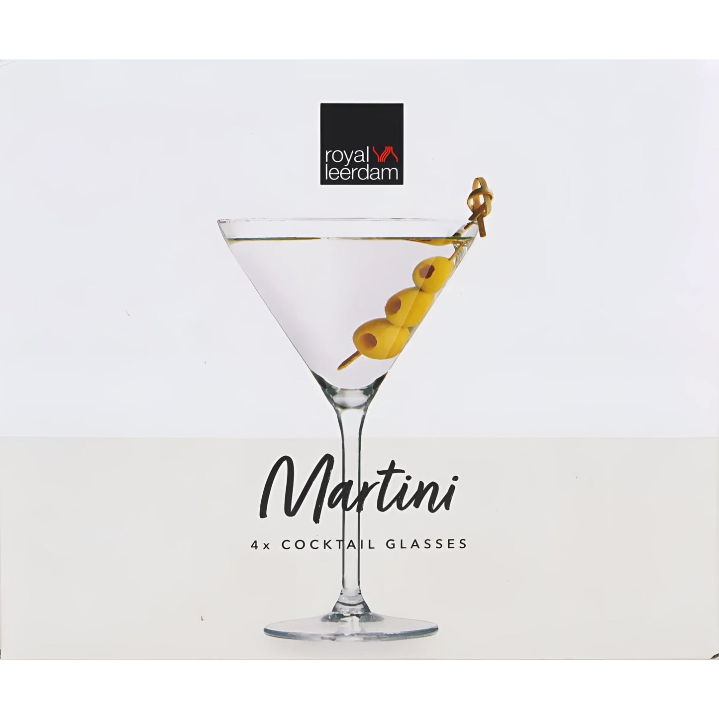 Large MARTINI glasses 260ml
