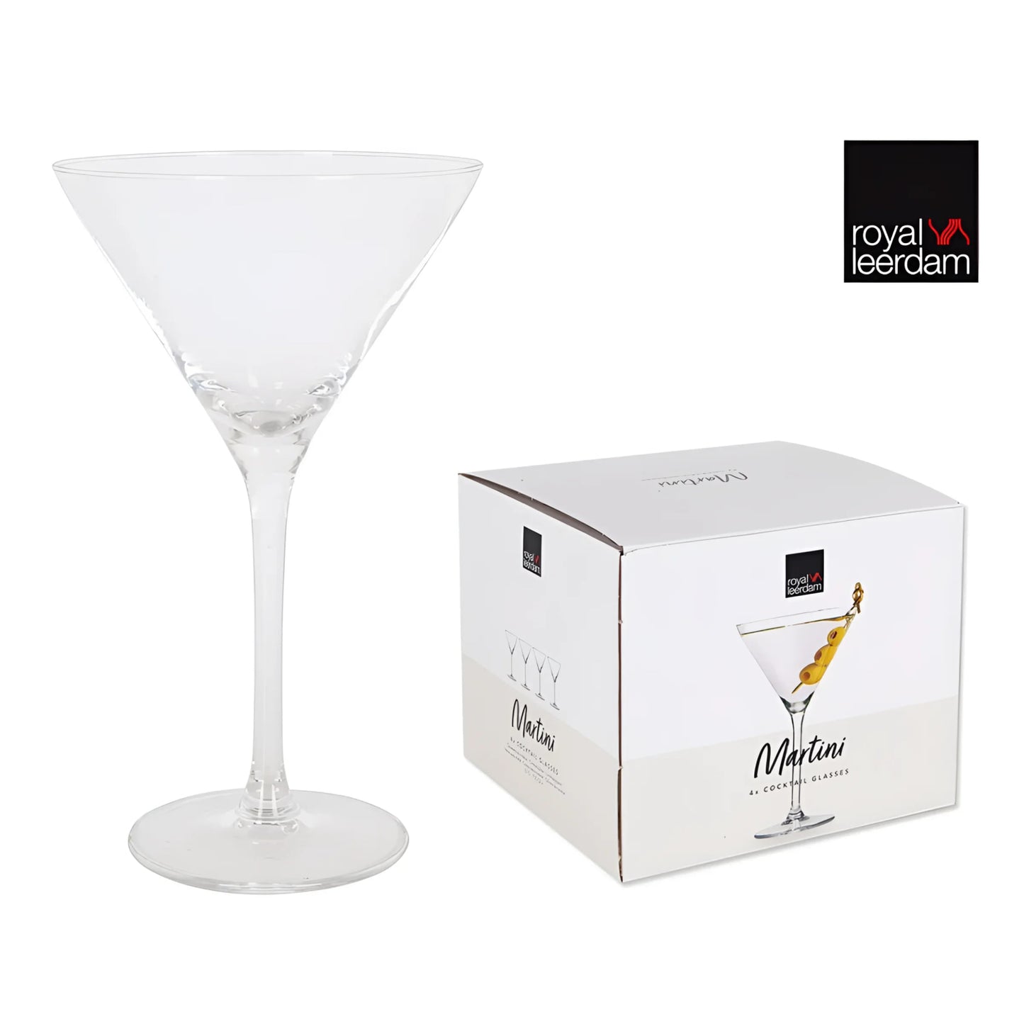 Large MARTINI glasses 260ml