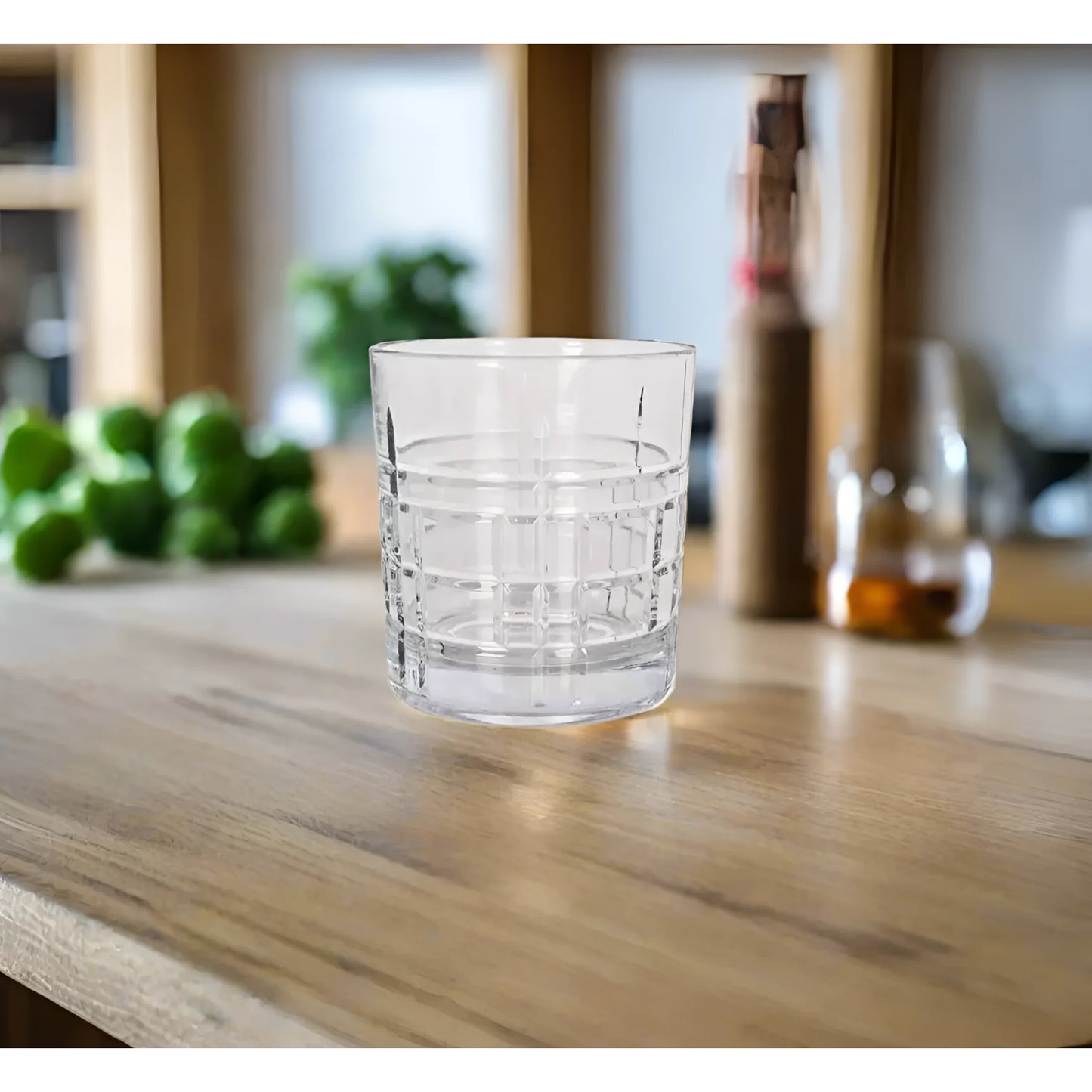 Lav Brit Drinking glasses embossed vintage glassware 300ml