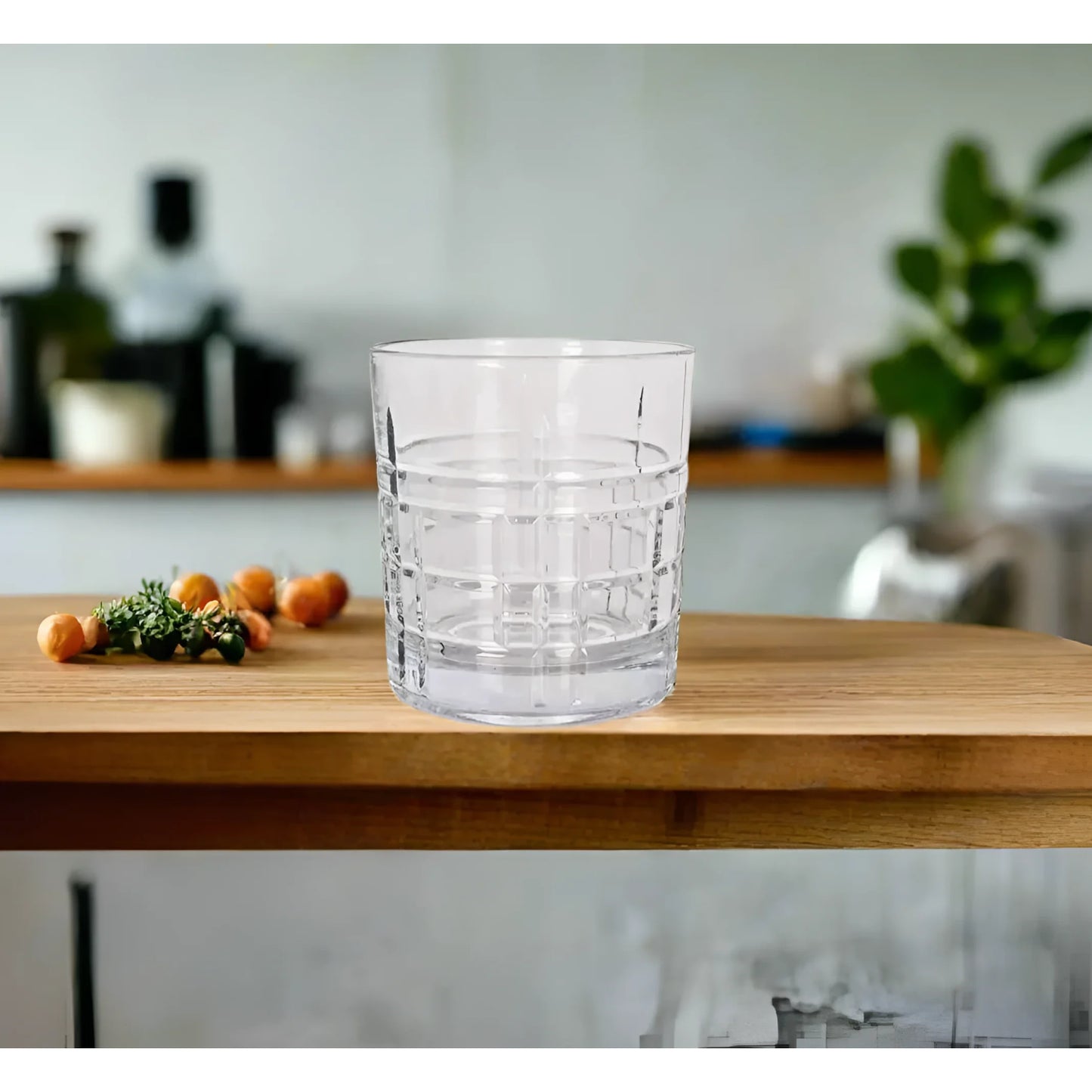 Lav Brit Drinking glasses embossed vintage glassware 300ml